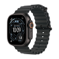 Watch Apple Watch Ultra 3 (2025) 5G 49mm Black Titanium Case with Ocean Band - Black