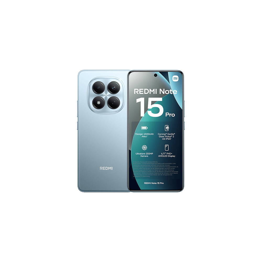Xiaomi Redmi Note 15 Pro 4G Dual Sim 8GB RAM 256GB - Blue