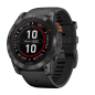 Watch Garmin Fenix 7X Pro Solar GPS 51mm Graphite Band - Slate Grey
