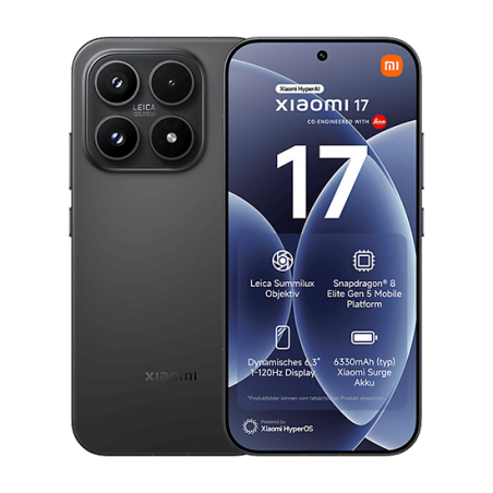 Xiaomi 17 5G Dual Sim 12GB RAM 512GB - Black