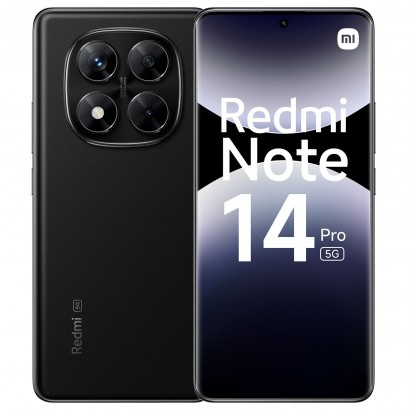 Xiaomi Redmi Note 14 Pro 5G Dual Sim 8GB RAM 256GB - Midnight Black