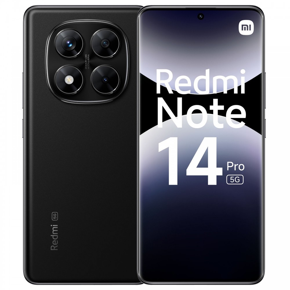 Xiaomi Redmi Note 14 Pro 5G Dual Sim 8GB RAM 256GB - Midnight Black